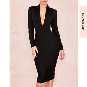 Black Francesca Dress
